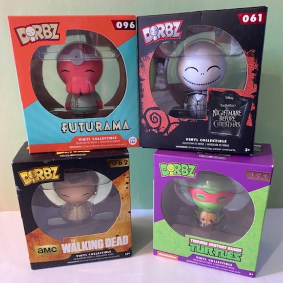 Funko DORBZ 4 Separate Units - Picture 1 of 13